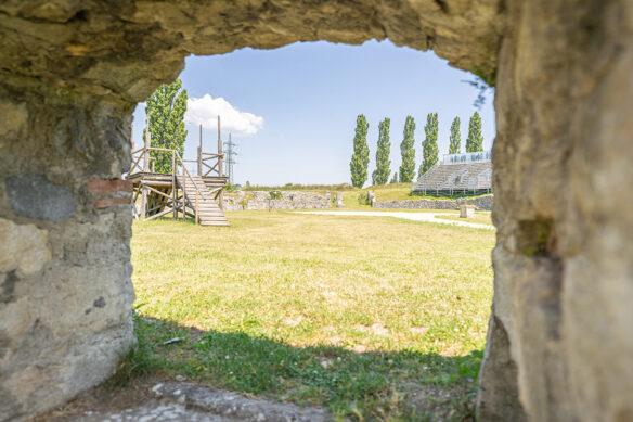 Überreste des römischen Amphitheaters