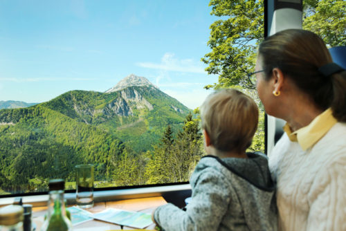 Aussicht aus dem Panoramawagen