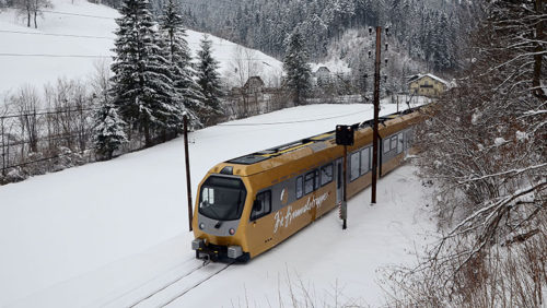 Mit der Mariazellerbahn in den Winter