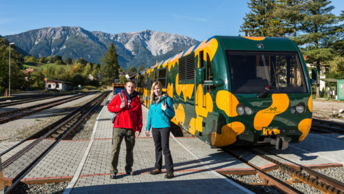 Start Bahnhof Puchberg