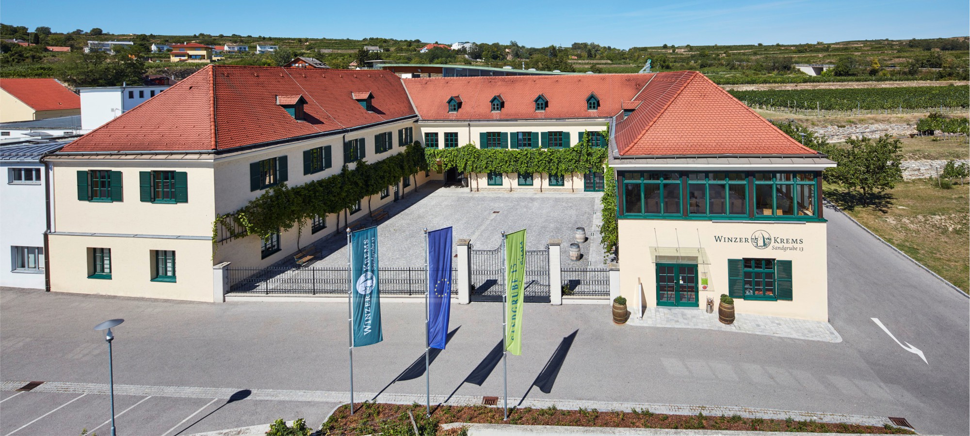 Das Weingut der WINZER KREMS in der Sandgrube 13