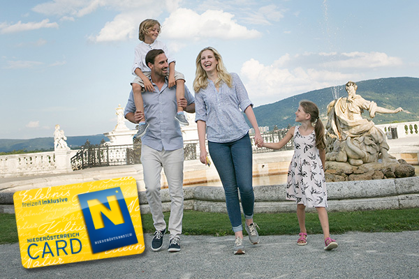 Werbesujet der Niederösterreich Card