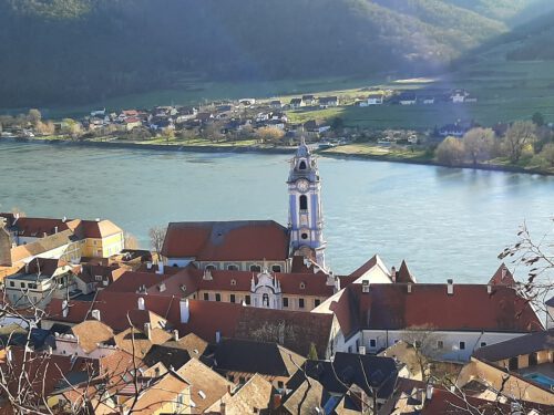 Blick auf Stift Dürnstein