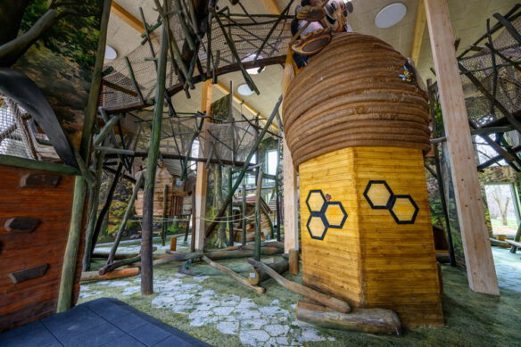 Indoor-Spielplatz Birnerlebniswelt im Tierpark Stadt Haag