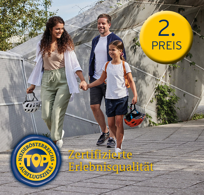 2. Preis Gewinnspiel 2023 zweiter Preis vom Gewinnspiel – VIP Karten der Top Ausflugsziele NÖ