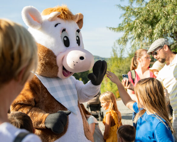 Eis Greissler Maskottchen Rubi